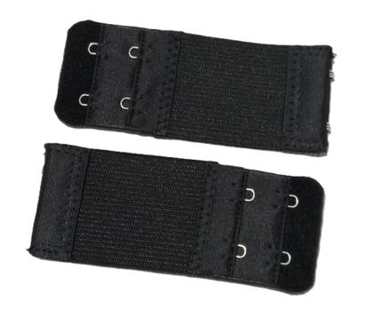 Imagem de kit com 4 extensores elásticos para Soutien com 2 ganchos e 3 regulagens Pequeno Multicor