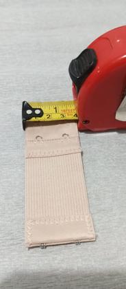 Imagem de kit com 4 extensores elásticos para Soutien com 2 ganchos e 3 regulagens Pequeno Multicor