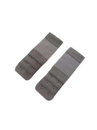 Imagem de kit com 4 extensores elásticos para Soutien com 2 ganchos e 3 regulagens Pequeno Multicor