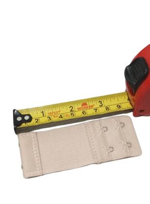 Imagem de kit com 4 extensores elásticos para Soutien com 2 ganchos e 3 regulagens Pequeno Multicor