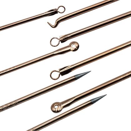 Imagem de Kit com 4 Extrator Cureta Removedor de Cravos Acne Espinhas