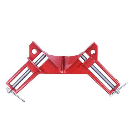 Imagem de Kit Com 4 Grampos Sargento Angular 75Mm 90 Graus Charbs