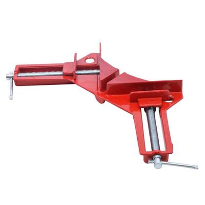 Imagem de Kit Com 4 Grampos Sargento Angular 75Mm 90 Graus Charbs