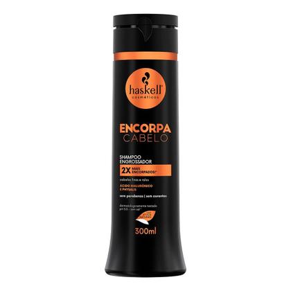 Imagem de Kit Com 4 Itens Linha Completa Haskell Encorpa Cabelo- 300ml/ 300g