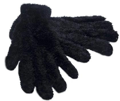 Imagem de Kit Com 4 Pares De Luva Pelinho Feminina Preta Charmosa