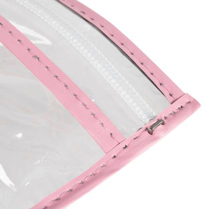 Imagem de Kit com 4 saquinhos plásticos com zíper - roupas molhadas - roupas limpa e suja - creche - escola - piscina