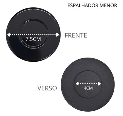 Imagem de Kit Com 4 Tampinhas Espalhador De Chamas Cooktop 4 Bocas Fischer