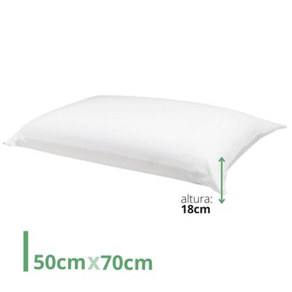 Imagem de Kit com 4 Travesseiros Extra Alto Látex - Com Capa Removível