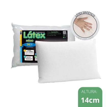 Imagem de Kit com 4 Travesseiros Intermediario em Látex