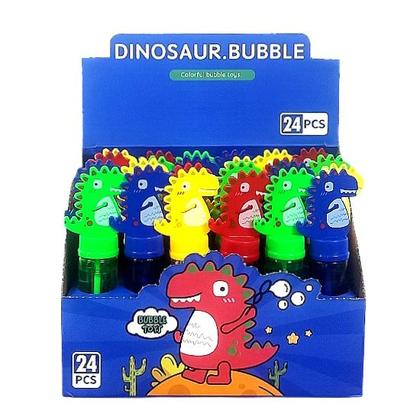 Imagem de Kit com 4 tubos de Fazer Bolhas de Sabão de Animais Infantil