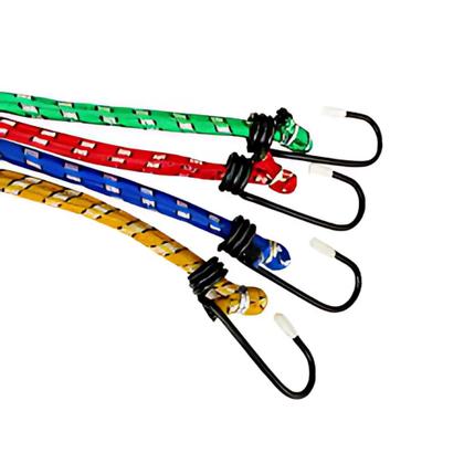 Imagem de Kit com 4 Unidades de Corda Elástica 2m x 8mm com Gancho  Fertak Tools