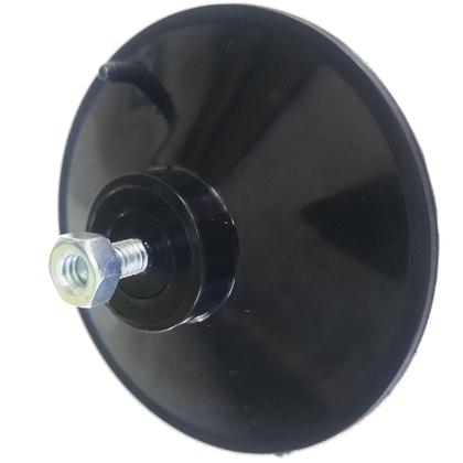 Imagem de Kit com 4 Ventosas De Silicone 90mm Alta Fixação 9cm com Parafuso E Porca 