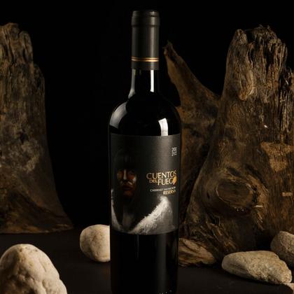 Imagem de Kit com 4 - Vinho Tinto Cabernet Sauvignon Reserva Cuentos Del Fuego 750ml