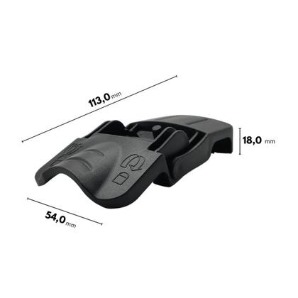 Imagem de Kit com 4un Trava Lateral Fecho Rápido Compatível com Aspirador WAP GTW Inox 15 FW008809