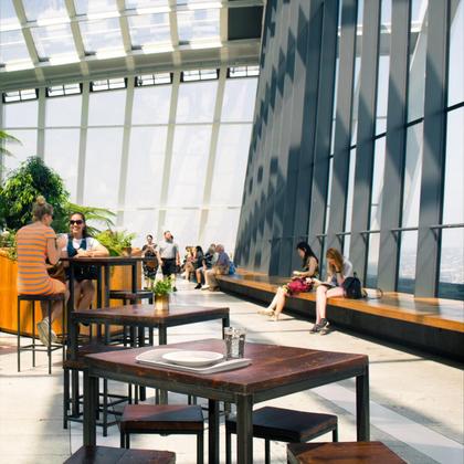 Imagem de Kit com 5 Bandejas Multiuso Retangular 44x30,7 cm Restaurante Self Service FastFood Bares Unitermi