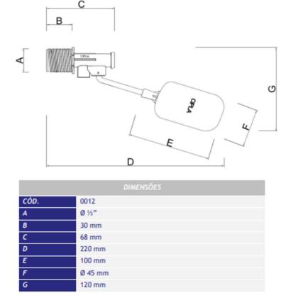 Imagem de Kit Com 5 Boia Torneira Para Bebedouro Automático Animais