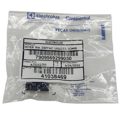 Imagem de Kit com 5 Botão Interruptor Chave Liga Desliga para Aspirador Electrolux Lite LIT31