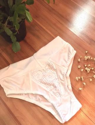 Imagem de Kit com 5 Calçola Calcinha Tangão Cintura Alta Lycra Rosset Rossete Duloren Dulore Cós Alto