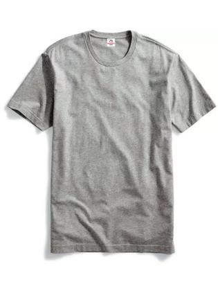 Imagem de Kit com 5 camisetas básicas esportivas masculina preta, branca e cinza