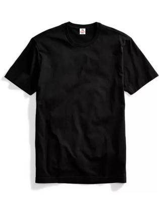 Imagem de Kit com 5 camisetas básicas esportivas masculina preta, branca e cinza