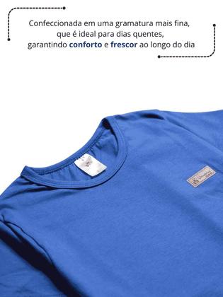 Imagem de Kit com 5 Camisetas Básicas Infantil para bebê Versátil Confortável e Coloridas Criança bebê camisetas básicas
