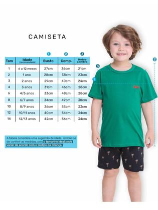 Imagem de Kit com 5 Camisetas Básicas Infantil para bebê Versátil Confortável e Coloridas Criança bebê camisetas básicas