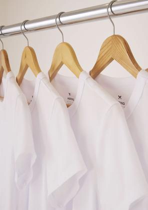 Imagem de Kit Com 5 Camisetas Femininas Básicas