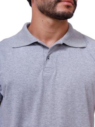 Imagem de Kit Com 5 Camisetas Gola Polo 100% Algodão