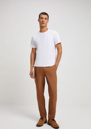 Imagem de Kit Com 5 Camisetas Masculinas Básicas Slim