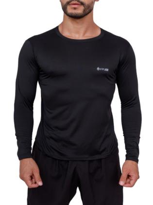 Imagem de Kit Com 5 Camisetas Termica Com Proteção UV Manga Longa