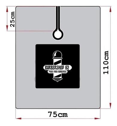 Imagem de Kit Com 5 Capas De Corte Barbearia Infantil Super Herois