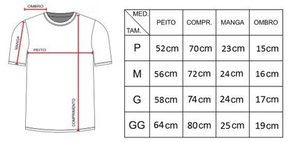 Imagem de Kit com 5 Peças Camisa Camisetas Masculino Originais