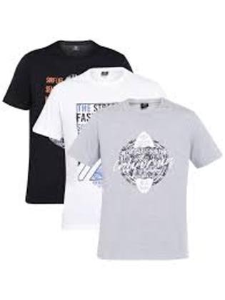 Imagem de Kit com 5 Peças Camisa Camisetas Masculino Originais