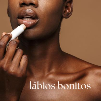 Imagem de Kit Com 5 Protetor Labial e Solar Fps 15 Manteiga de Cacau Com Própolis e Vitamina E