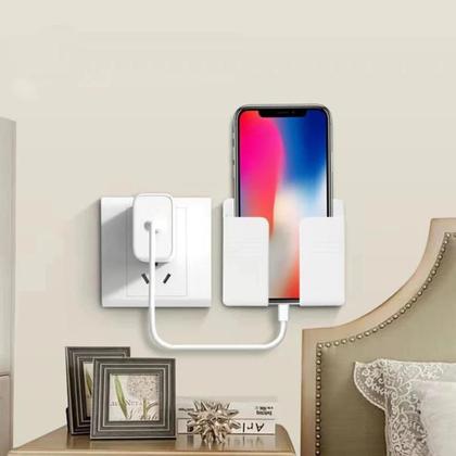 KIT com 5 Suporte Multiuso De Parede Celular Plástico- BRANCO - FERRAGENS Imagem de KIT com 5 Suporte Multiuso De Parede Celular Plástico- BRANCO