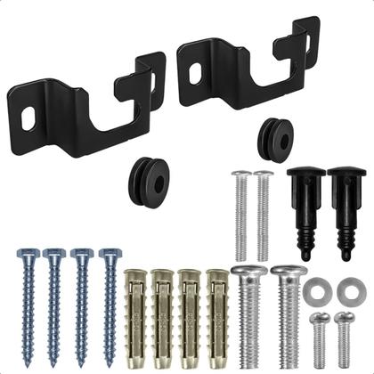 Imagem de Kit Com 5 Suporte Universal Fixo Compatível Com Televisão 13 Á 70 Polegadas