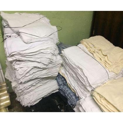 Imagem de Kit Com 50 Pano De Chao Alvejado Aberto Comum