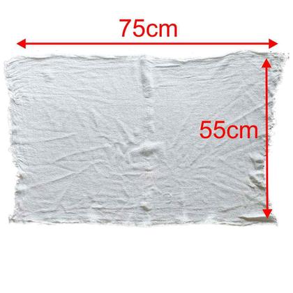 Imagem de Kit Com 50 Pano De Chao Alvejado Aberto Comum