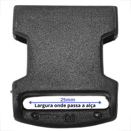 Imagem de Kit Com 50 Unidades Fecho Engate Rápido Para Fitas Crachá Alça Cordão Capacete Chaveiro Para Bolsas Mochilas Regulador