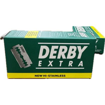 Imagem de Kit Com 500 Lâminas Derby Extra Platinum 10 Cartelas Com 50 Unidades