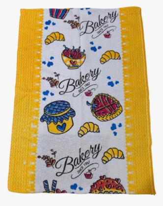 Imagem de Kit Com 50un, Pano De Prato, Copa Felpudo Atoalhado, Estampas Variadas, 40x60cm, 60g, 85% Algodão