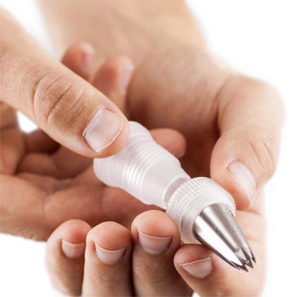 Imagem de Kit com 52 Bicos de Confeitar  Inox com 01 Acoplador