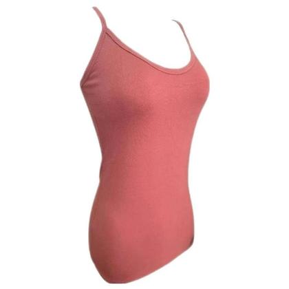 Imagem de Kit Com 6 Blusas Alça Fina Básica Feminina