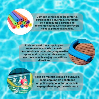 Boias Água Oval 6 Unidades - 8.88x14cm | Para Piscina, Esqui Aquático | Vermelho