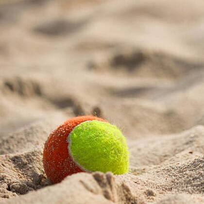 Imagem de Kit com 6 Bolas para Beach Tennis Vg Plus