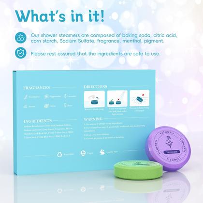 Imagem de Kit com 6 Bombas de Banho CalmNfiz - 6 Aromas Relaxantes