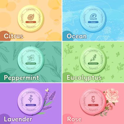 Imagem de Kit com 6 Bombas de Banho CalmNfiz - 6 Aromas Relaxantes