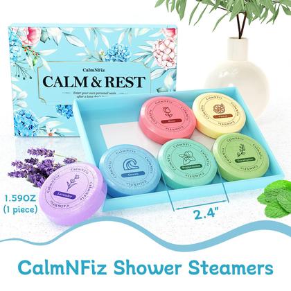 Imagem de Kit com 6 Bombas de Banho CalmNfiz - 6 Aromas Relaxantes