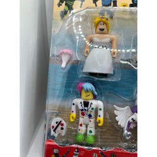 Imagem de Kit com 6 Bonecos noiva ROBLOX articulado 12 cm- com acessórios lançamento inédito roblox noiva meninas  Entrega