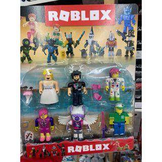 Imagem de Kit com 6 Bonecos noiva ROBLOX articulado 12 cm- com acessórios lançamento inédito roblox noiva meninas  Entrega